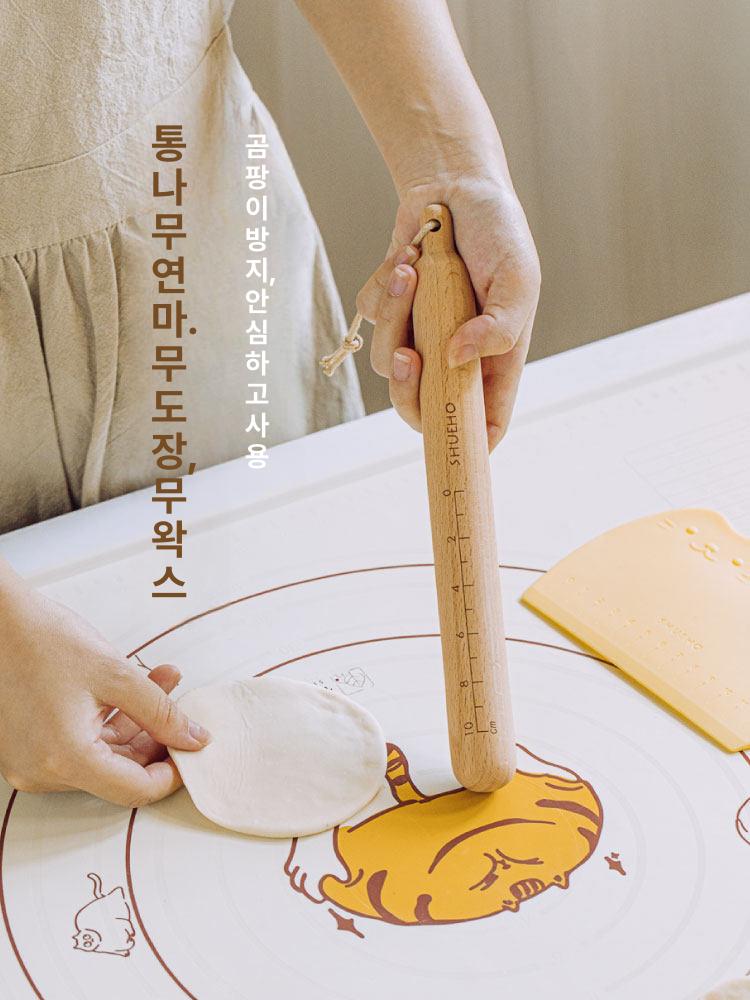 반죽매트 제과제빵 240g 베이킹패드 대형 밀대 - 상세 이미지 2