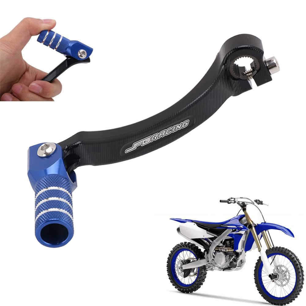 JFG 레이싱 모터사이클 접이식 기어 변속 레버 페달 CNC for YZ250F 2014-2021 YZ250FX 2020 YZ450FX 2016-2021 WR250F WR450F - 상품 이미지