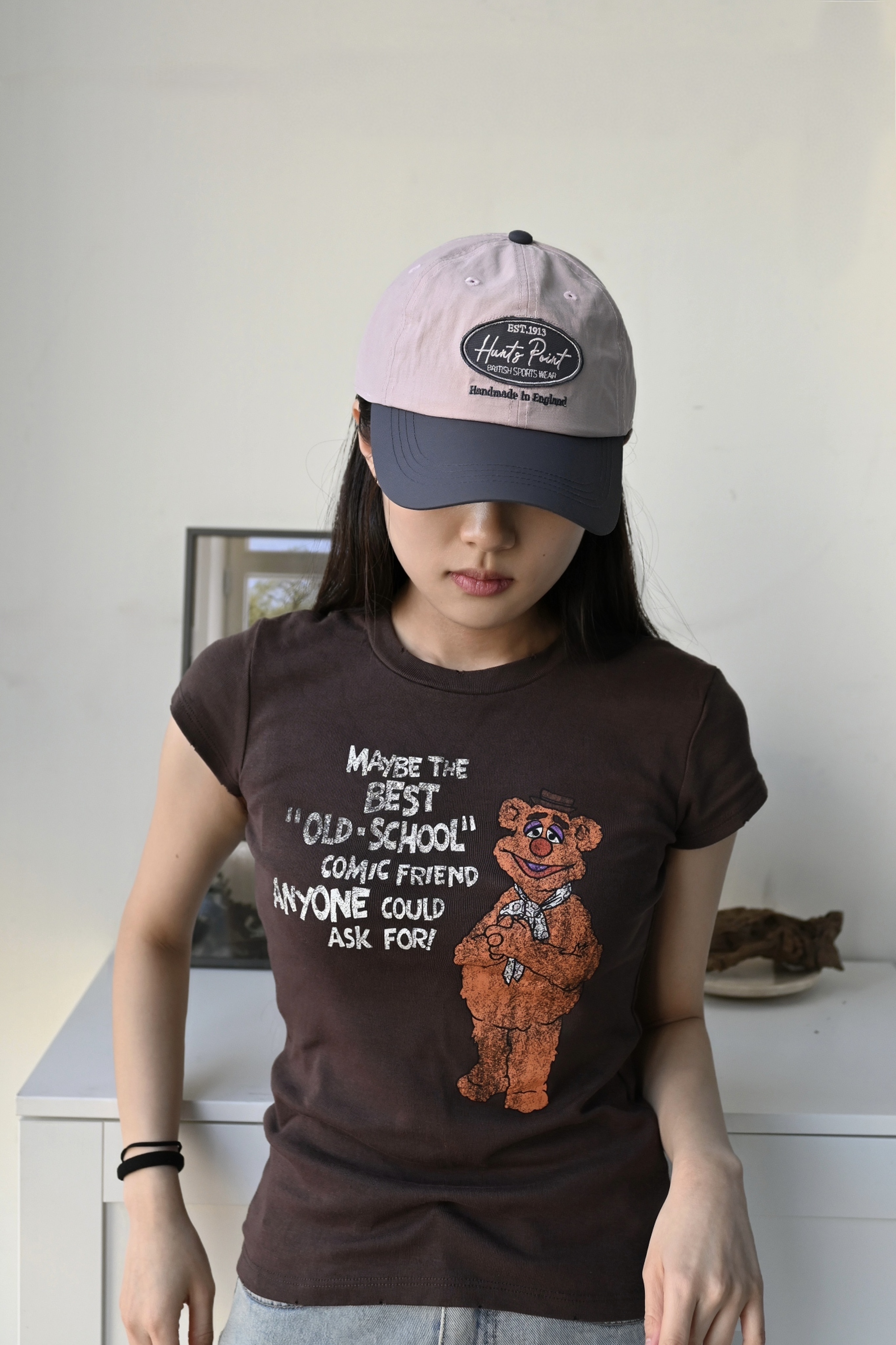 헌츠포인트 배색 바스락 러닝 물놀이 비치볼캡 야구모자 여름 가벼운 얇은 이미지 6