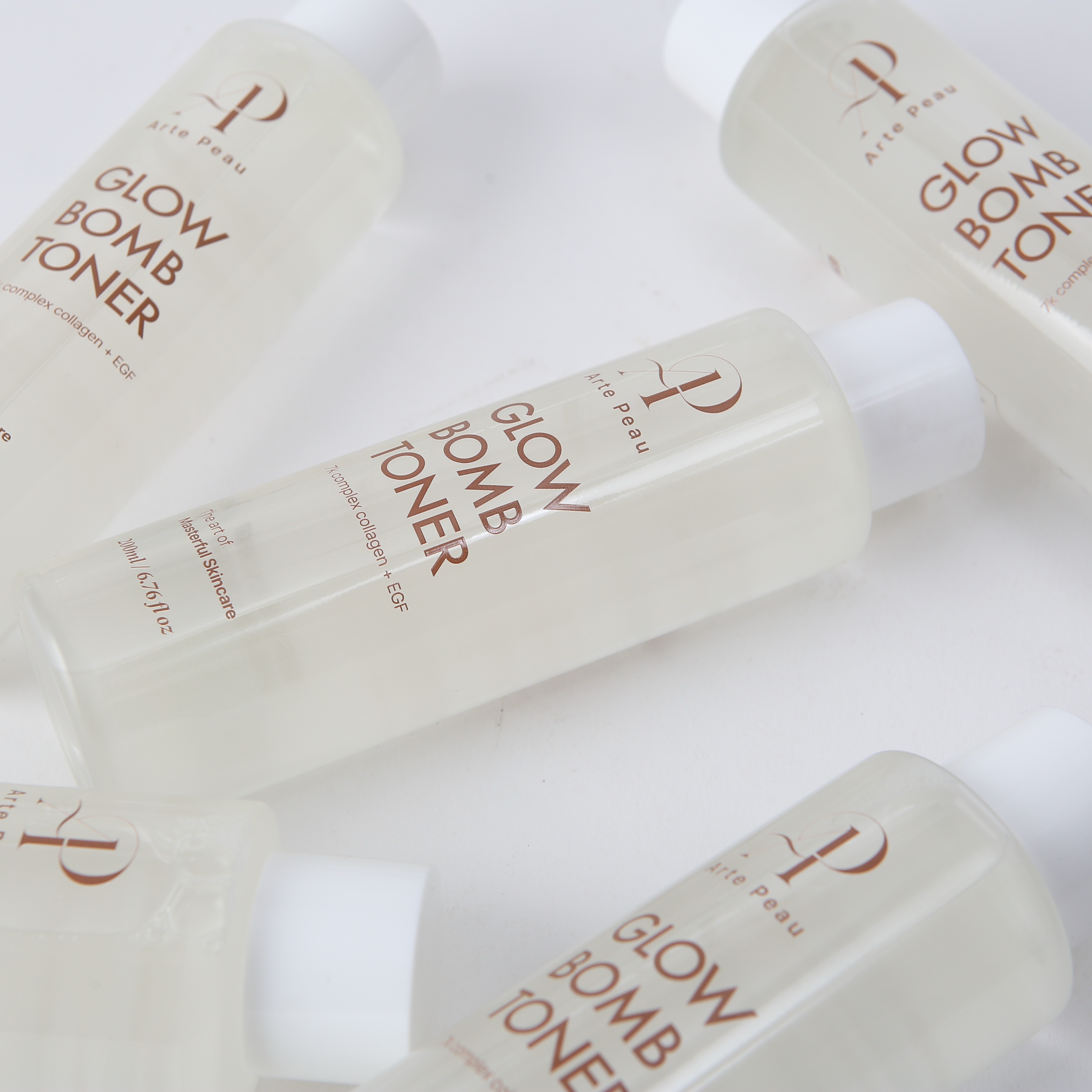 아르떼뽀 광채 폭탄 토너 7K 콜라겐 미백 200ml - 상세 이미지 3