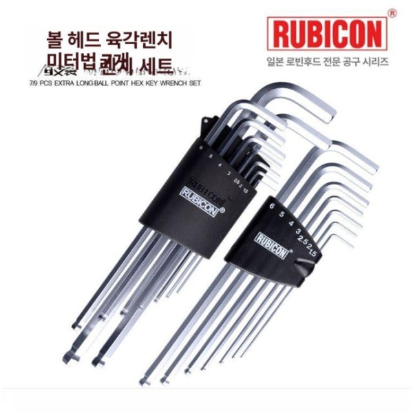 최강 세트 시그넷 트위스트 렌치 육각렌치 사각렌치 트렌디하태 미터법 플랫 헤드 RHK-187 L 7 미터법 플랫 헤드 RHK-187 L 7 - 상세 이미지 3