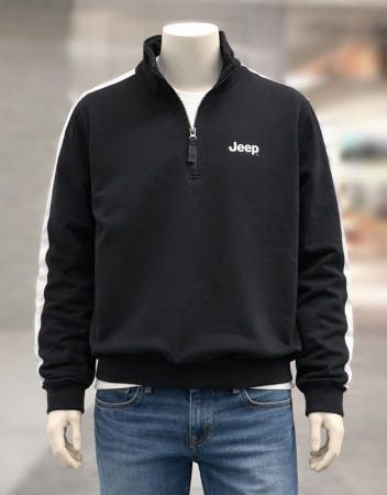 지프 하프짚업 맨투맨