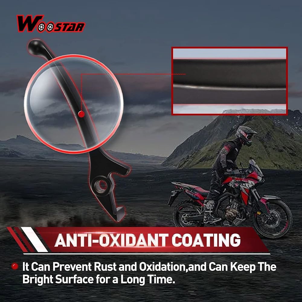 50cc 70cc 90cc 110cc 125cc 중국 더트 바이크 피트 바이크용 WOOSTAR 우측 유압 디스크 브레이크 레버 Right 152mm - 상세 이미지 3