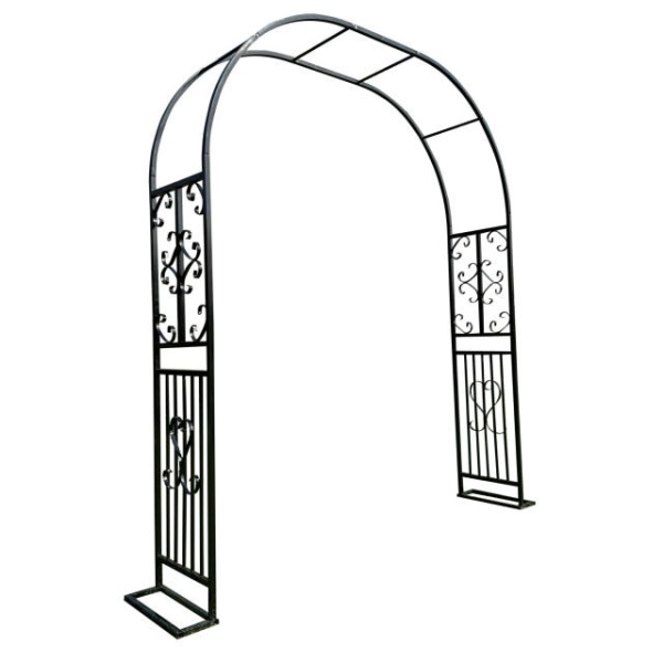 럭셔리 정원 장미아치 야외 넝쿨 지지대 가든아치 먹색 꽃이 1.4mx2.3mx40cm 먹색 꽃이 1.4mx2.3mx40cm 중간 - 상세 이미지 5