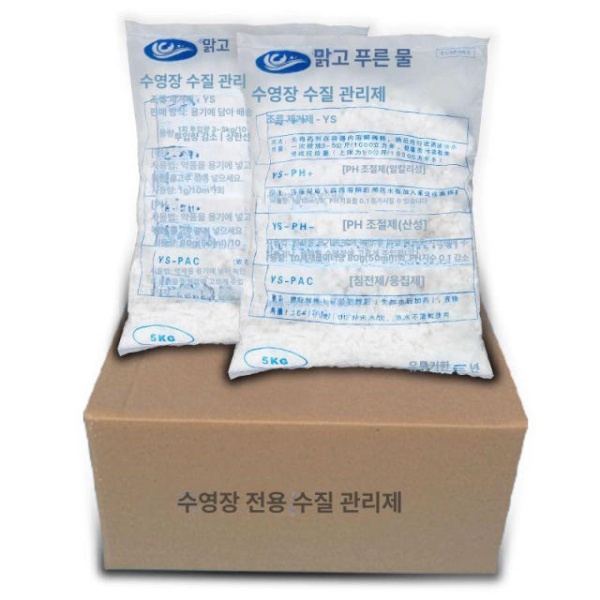 최적화된 수영장 PH 조절제 5KG 수질 관리 화학약품 물리적 조절 수영훈련 수영복 수영실리콘 온천 알칼리제 20kg B pH 저감제 1kg - 상품 이미지