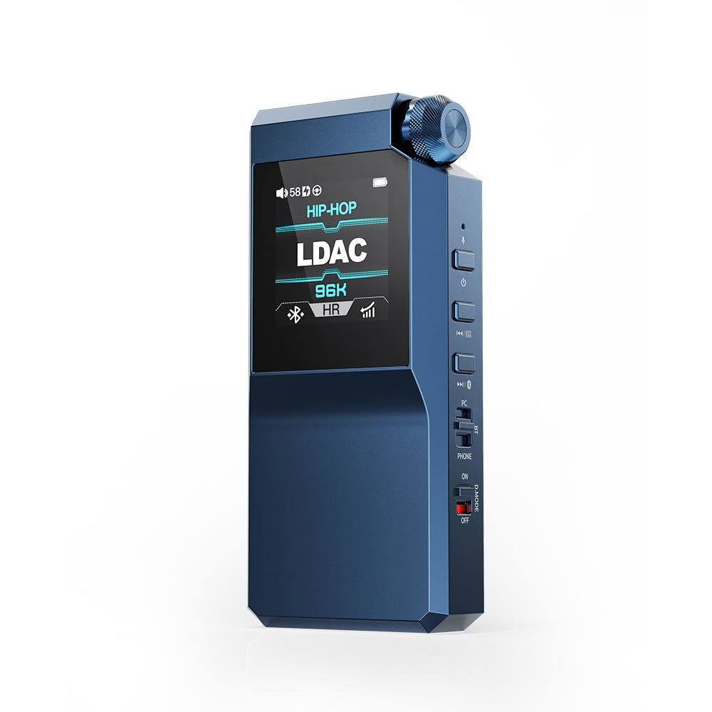 Fiio BTR17 Bluetooth 5.4 USB DAC AMP(LDAC, aptX 무손실). 듀얼 ES9069Q, 10밴드 PEQ, THX AAA 78+amp 3.5mm 언밸런 - 상품 이미지