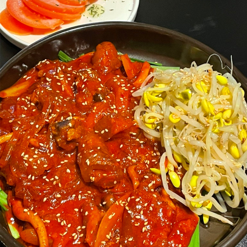 [더 저렴한-센터합배송]매콤한 스지듬뿍 스지찜 500g 2인분 쫀득한 콜라겐 술안주 식사용 - 상세 이미지 4