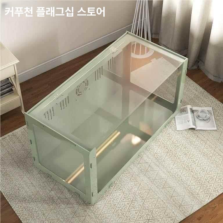 햄스터 대형 케이지 기니피그 고슴도치 은신처 아크릴 친칠라 리빙박스 햄스터집 소형 다람쥐 - 상세 이미지 2
