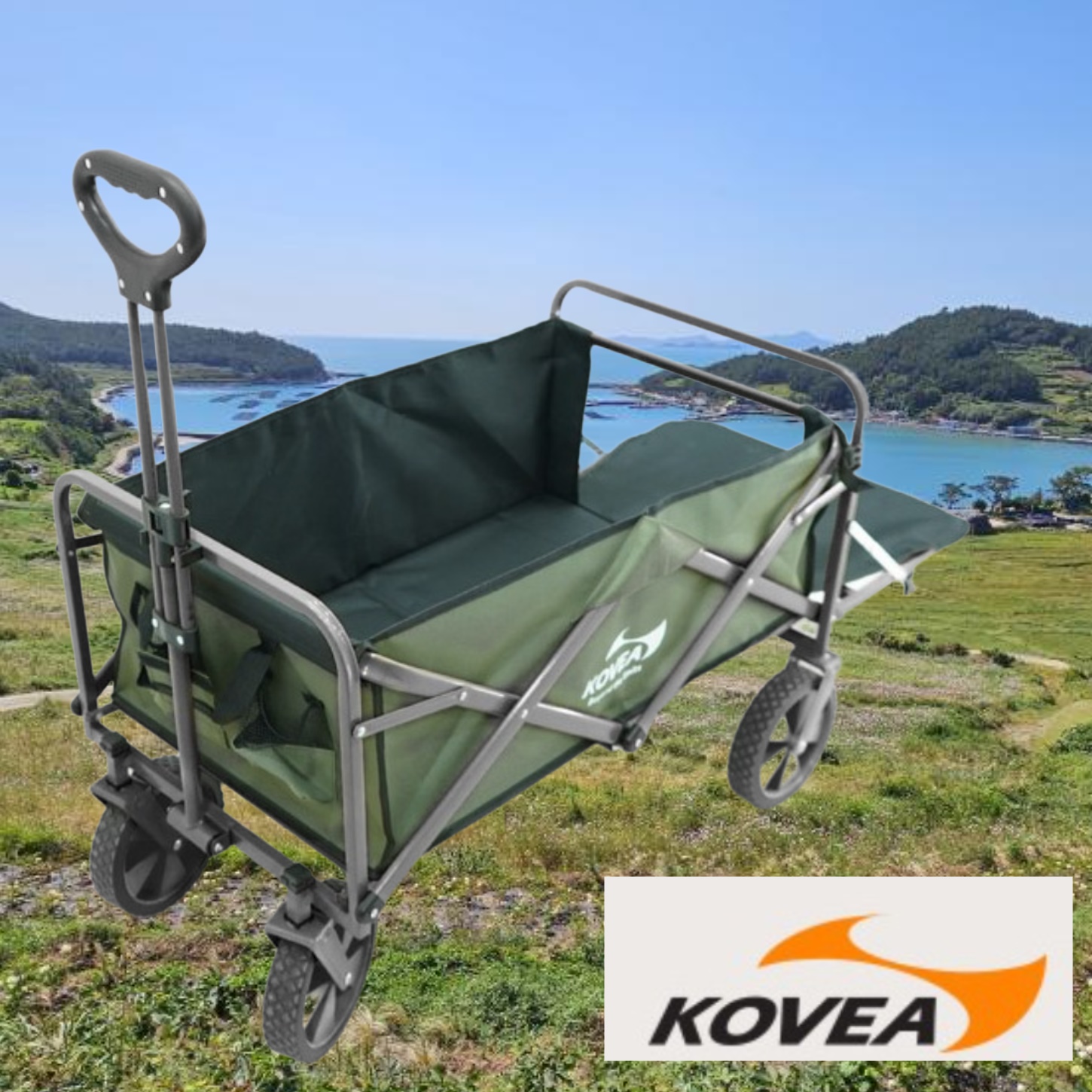 코베아 웨건 캠프 아웃도어 웨건 캠핑용손수레 가벼운왜건