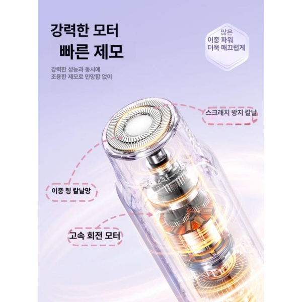 최신 여성 겨드랑이 털 제거기 개인 전신 특수 제모기기 8세대 Pro Max 핑크-IPX9 칼날 8세대 Pro Max 핑크-IPX9 칼날 - 상세 이미지 5