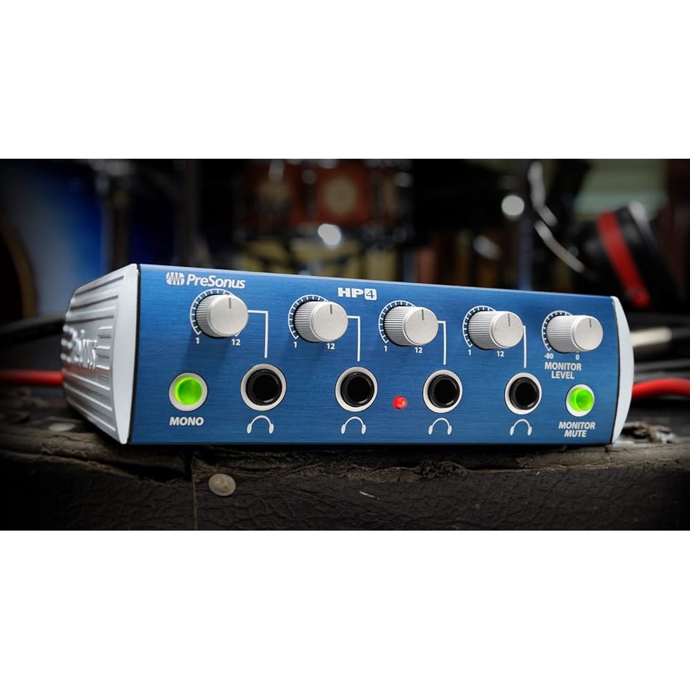 PreSonus 4 4채널 컴팩트 헤드폰 앰프 - 상세 이미지 3