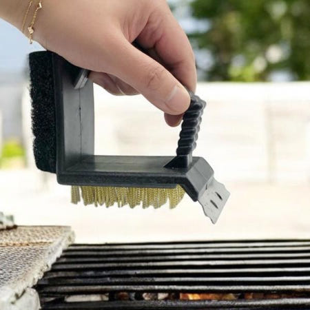 세림 OEM 캠핑 바베큐 그릴 청소 브러쉬