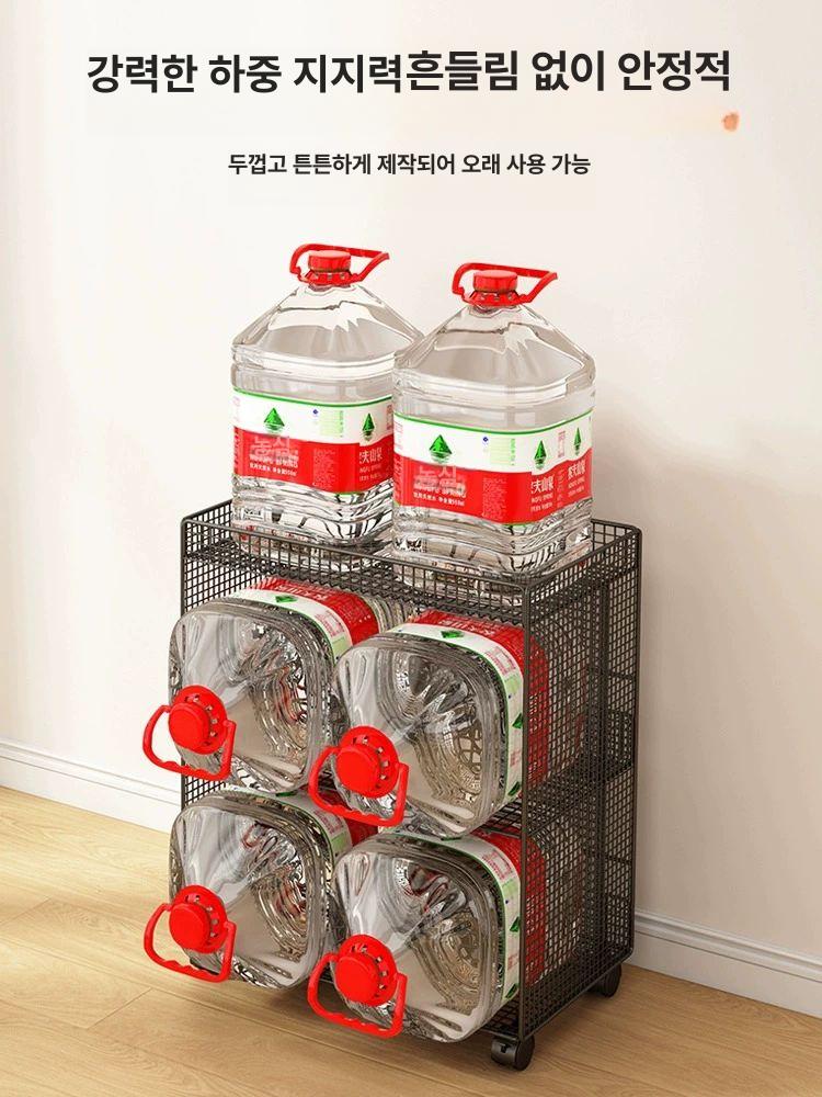 이동식 책꽂이 선반 책상밑 수납 트롤리 카트 책수납 도서관 북트레이 미니 철제 사무실 북 - 상세 이미지 5