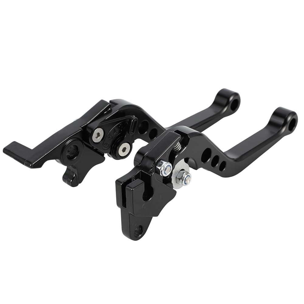 Wacece ATV 클러치 및 브레이크 레버, 랩터 YFM 700R 2008-2025 블랙용 조절식 핸들 설정 black raptor yfm 700 - 상세 이미지 3