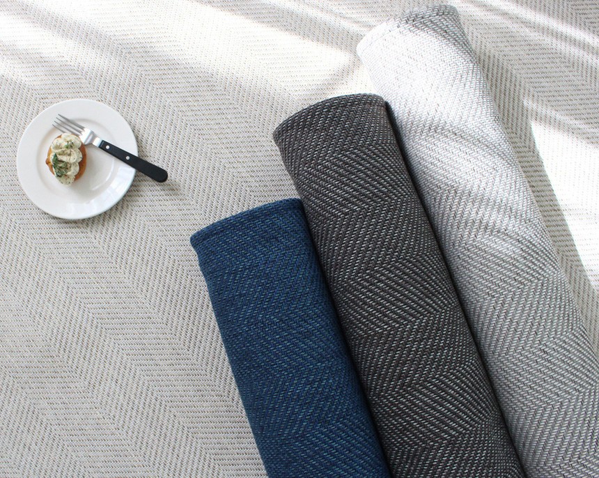 사이잘룩 자카드 헤링본 러그 150x200cm 카페트 물세탁 사계절 거실 침실 바닥 - 상세 이미지 5