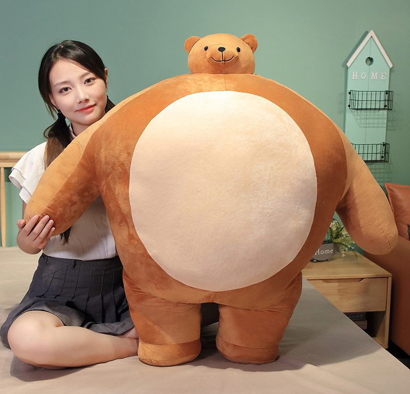 소두 곰인형 베게인형 대형 쿠션 유니콘 애착 같이 소두인형 어깨깡패 근육 - 상품 이미지
