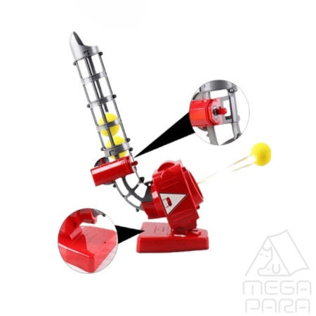 [MEGAPARA협력사]유닛키즈 야구 테니스 오토매틱 서브 머신 볼공급기 배팅용품 트레이닝