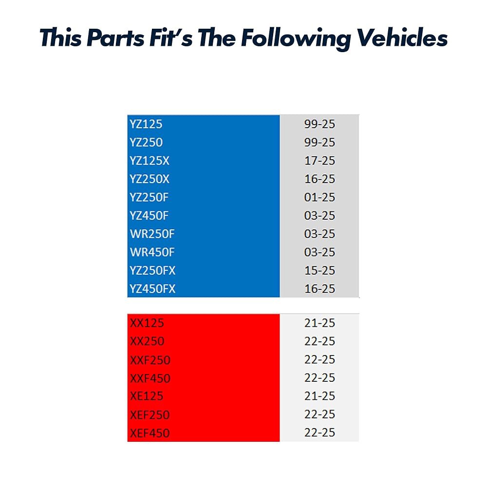 SCAR 알루미늄 합금 리어 스프로켓, 혼다 CRF 125 150F 230F 250F 250R 250RX 450R 250X 450X 450L 87-26, 빨간색 - 50 이빨과 - 상세 이미지 2