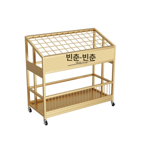 프리미엄 업소용 대형 우산 꽂이 보관함 거치대 카페 로비 학교 식당 매장 학원 소형 금색 40개 소형 금색 40개 우산 - 상세 이미지 5