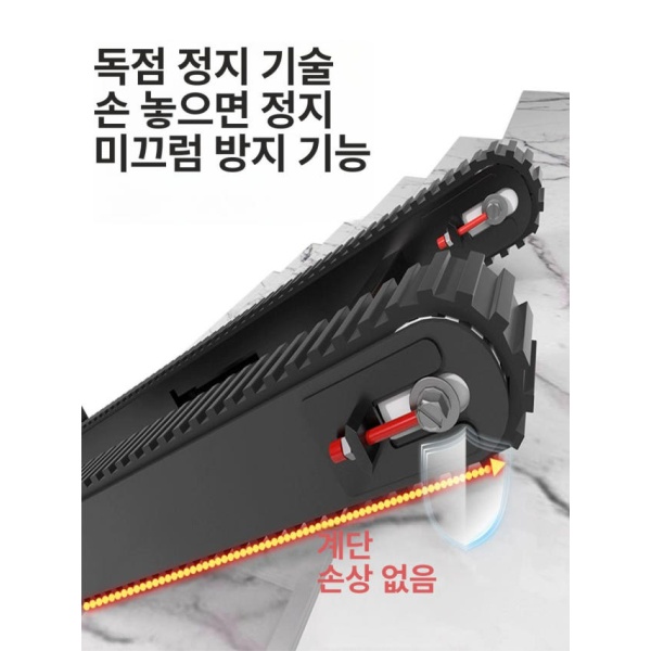 강력한 전동 계단 리프트 카트 오르는기계 접이식 구루마 타이어형-150kg - 상품 이미지