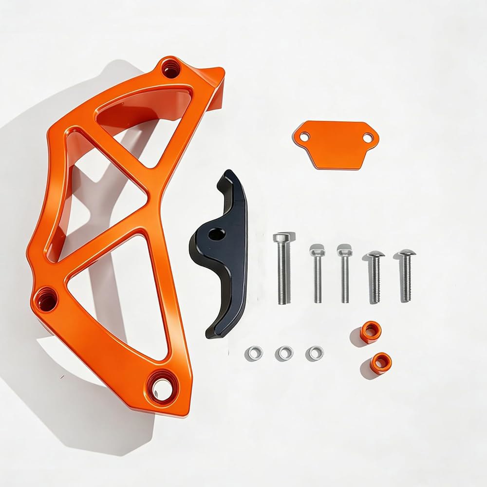 XIEYIGMO 오렌지 스프로켓 커버 체인 가드 케이스 세이버, KTM 690 Enduro R,790 /890 Duke 2018 2019 2020 2021 2023,790 Adve - 상품 이미지