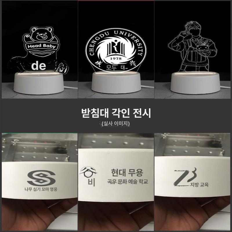 네온사인 무드등 카페 미러볼 우주인 LED 조명 머리맡 단일패턴+천공성 - 상세 이미지 4