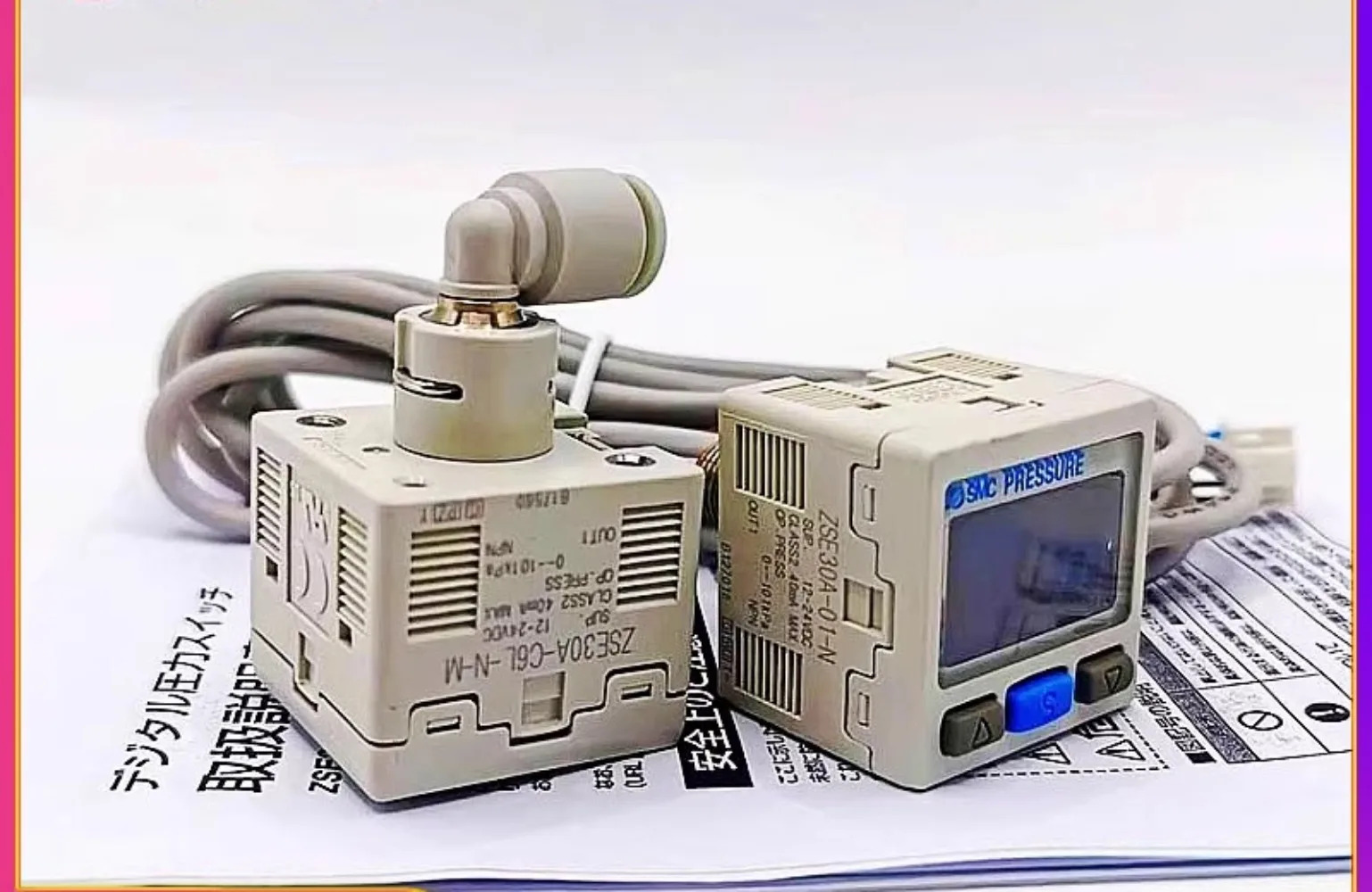 SMC 디지털 압력 스위치 ISE30AF-C4H-C6H-N-P-A-ML ZSE30A-C4L-C6L-N-M-L