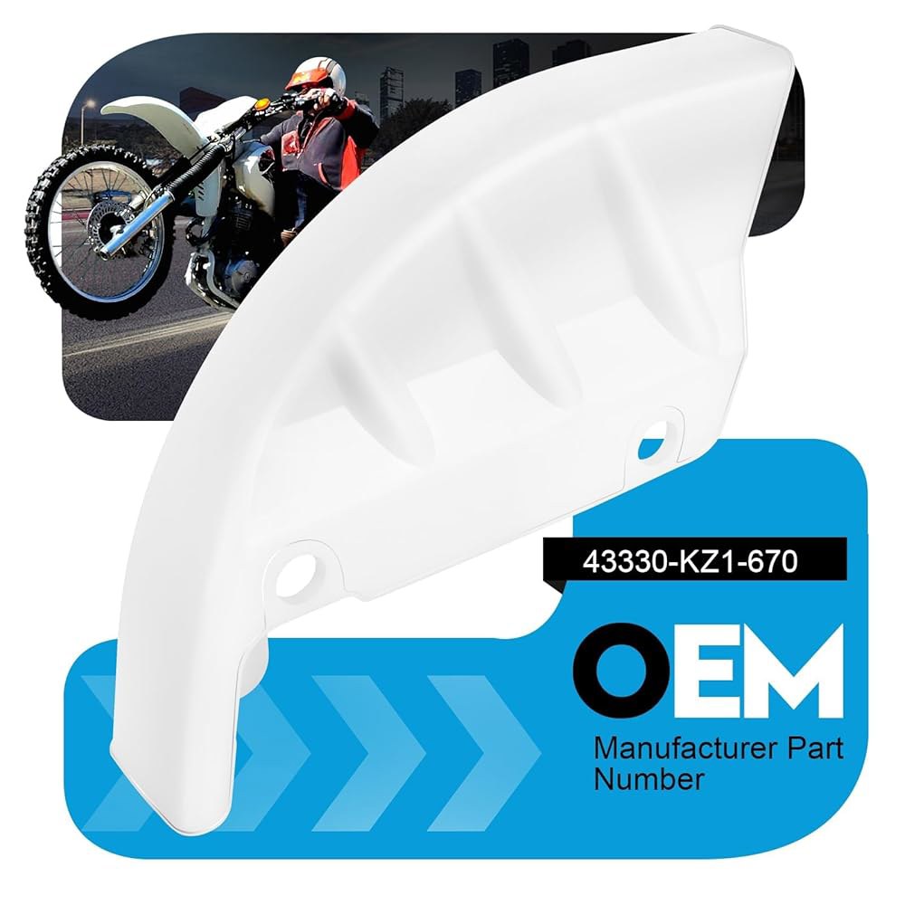 혼다 XR250R XR400R XR600R XR650L 1990-2024 43330-KZ1-670용 리어 디스크 브레이크 가드 커버 - 상세 이미지 3