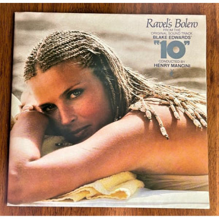 [해외](수입 LP) 10 Soundtrack RAVEL'S BOLERO 7 45rpm 1979 Warner Bros Large Poster RARE EX