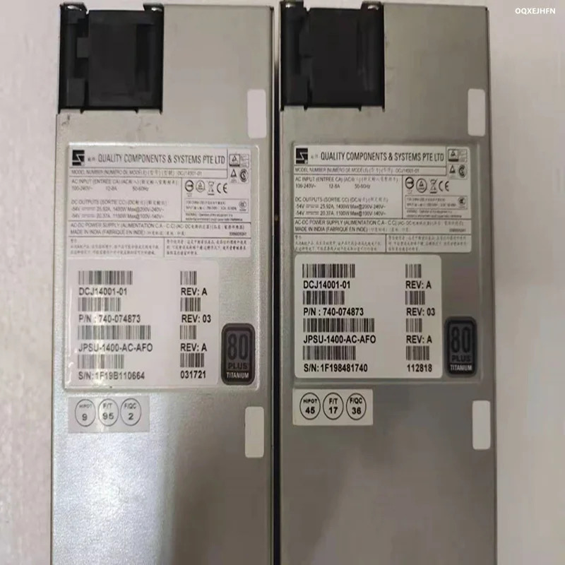 JUNIPER EX4300-48MP PSU 1400W 전원공급장치 JPSU-1400-AC-AFO 740-074873 DCJ14001-01 신