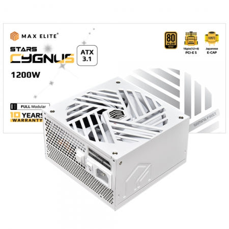 맥스엘리트 STARS CYGNUS 1200W골드 풀모듈 ATX3.1 W