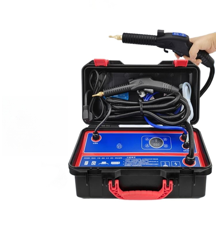 스팀청소기 빈대 퇴치 고압 차량 고온 세차기 살균 욕실 3500W 스마트 음성방송 + 커버없음 펄스 - 상품 이미지