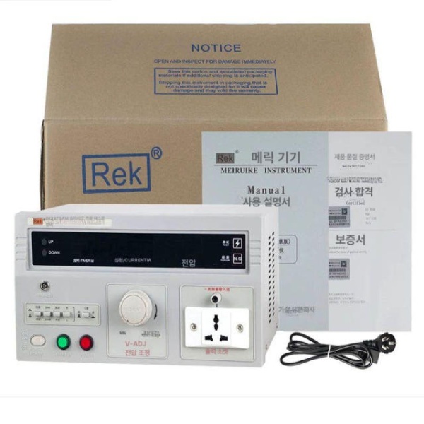 고정밀 RK2675WT 전압계 내전압 테스터 직류 누설 시험기 절연 접지 검사 RK2675WM - 상세 이미지 4