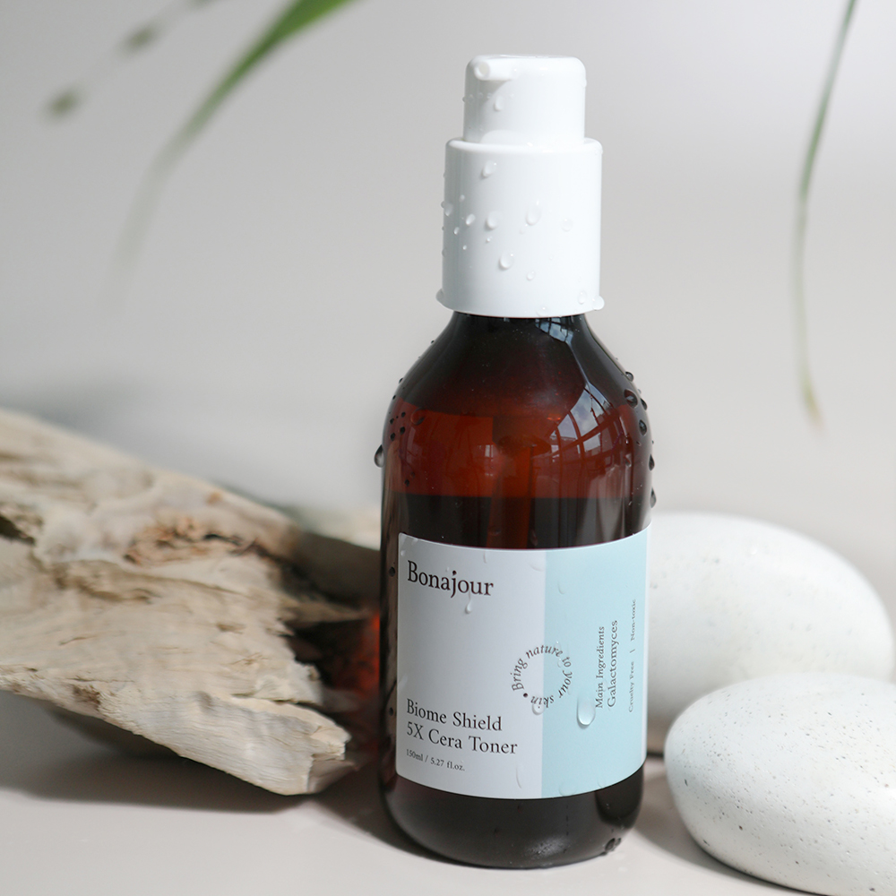 보나쥬르 바이옴 쉴드 5X 세라 토너 / 수분보습케어 중건성 세라마이드 스킨 150ml - 상세 이미지 2