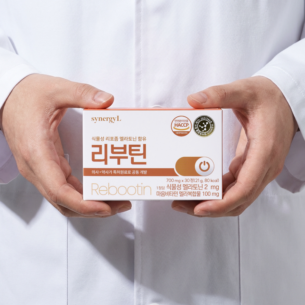 리부틴 리포좀 식물성 멜라토닌 트립토판 세로토닌 30정, 1개 - 상세 이미지 4