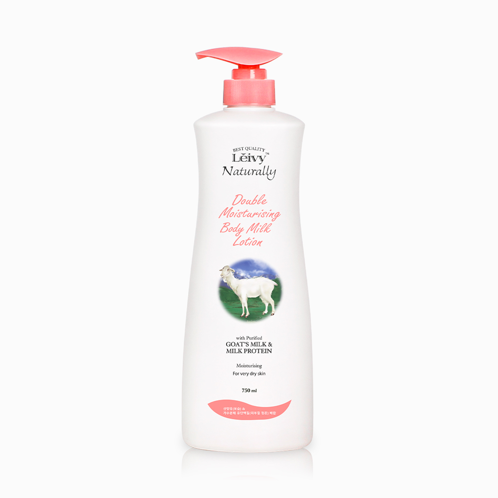 [라운지 전용] 레이비 산양유 바디워시 1150ml+바디로션 750ml 2종 세트 - 상세 이미지 3