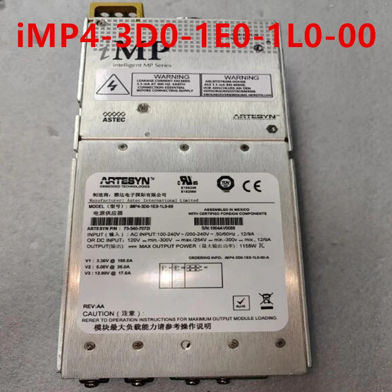 ARTESYN오리지널 리퍼 전원공급장치 1158W iMP4-3D0-1E0-1L0-00 740-7072I