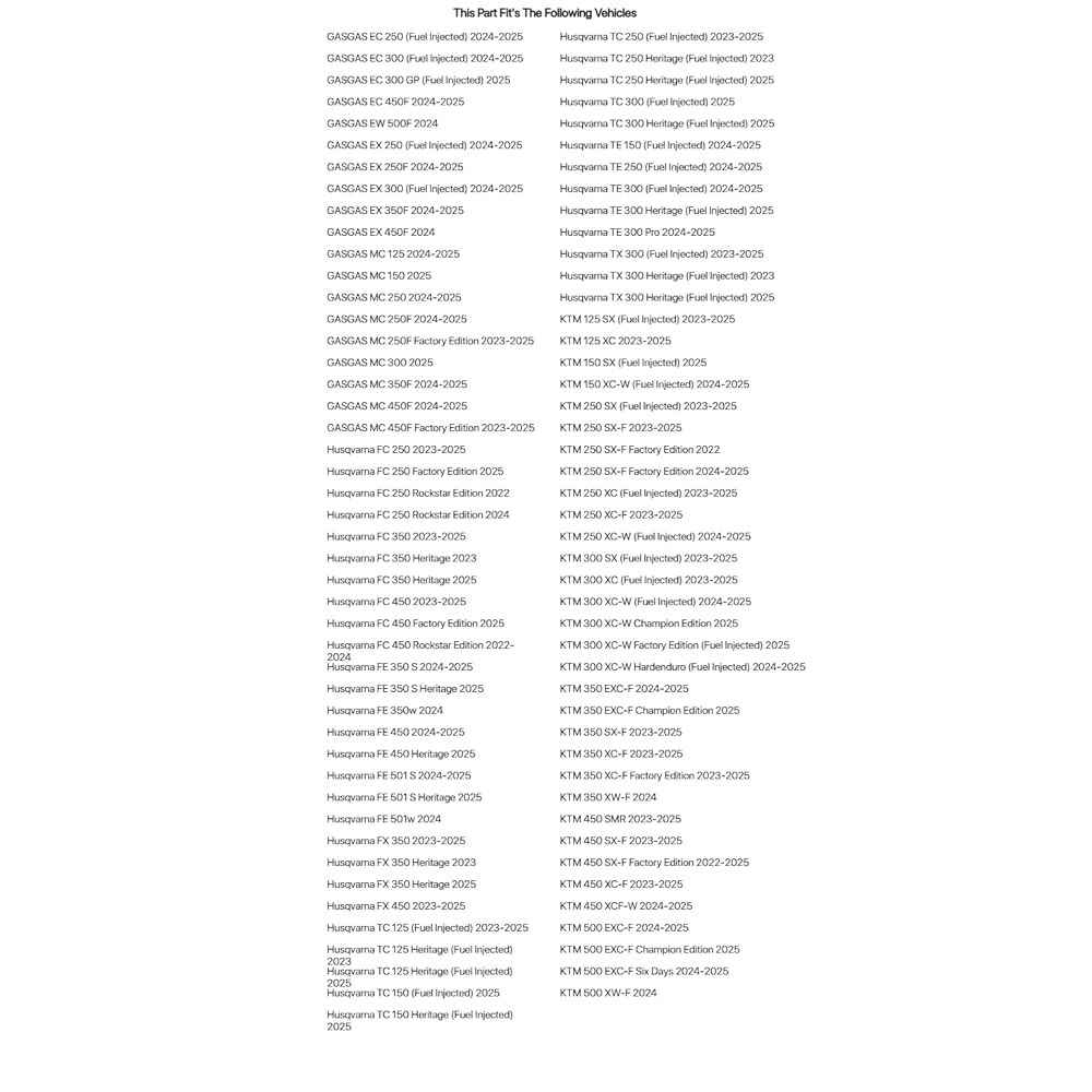 터스크 리어 브레이크 캘 지원, KTM 300 XC 2023-2025 / XC-W 2024-2025와 호환되는 디스크 가드 오렌지 포함 - 상세 이미지 2