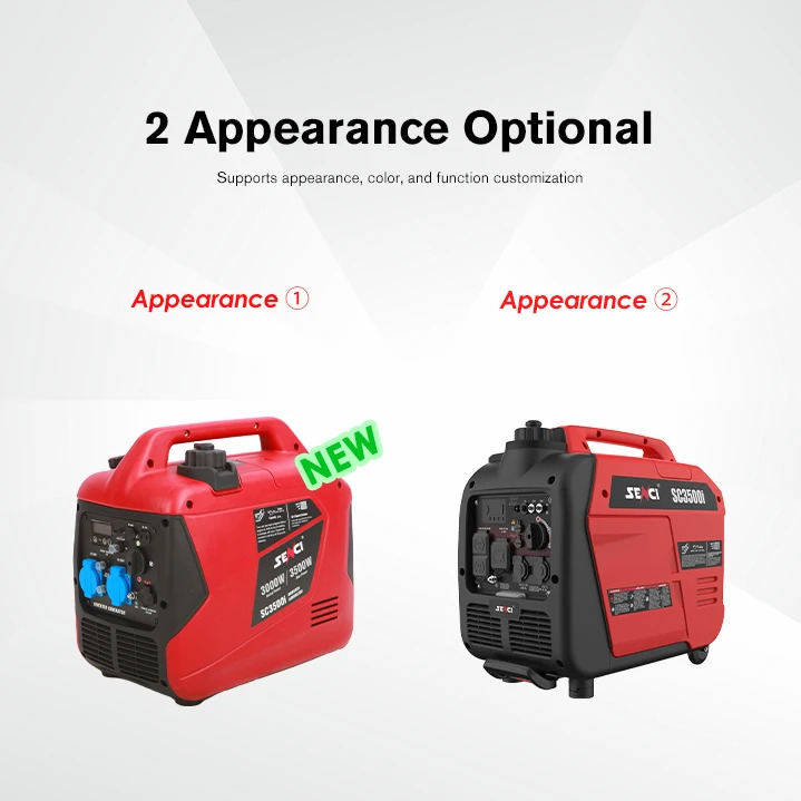 Senci Slient 인버터 발전기 oline 4.0 Kva 3000W 미니 휴대발전기 4kw