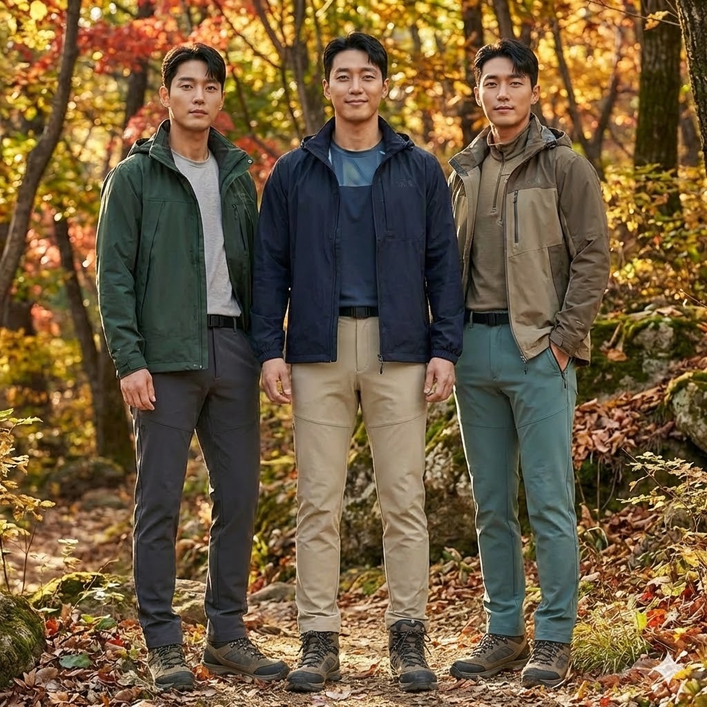 MILLET 밀레 남성 가을 아웃도어 간절기 항균 스판 약기모 등산 바지 - 상세 이미지 5