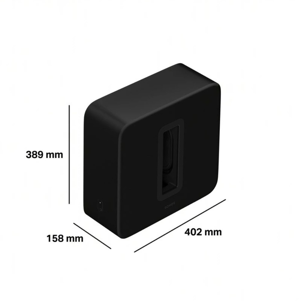 소노스 Sonos Sub 4 프리미엄 무선 서브 우퍼 이미지 6