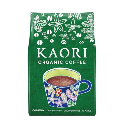 오가와커피 카오리 유기농커피 분말 220g