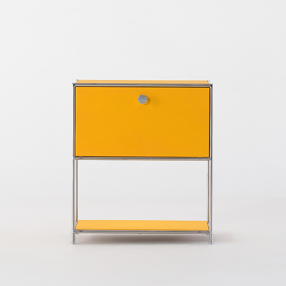 나무뜰 던에드워드 미드센츄리 모듈 가구 컬러커스텀 61x41x71cm, 2단, 600 서랍 수납장 RAC524C 이미지 7