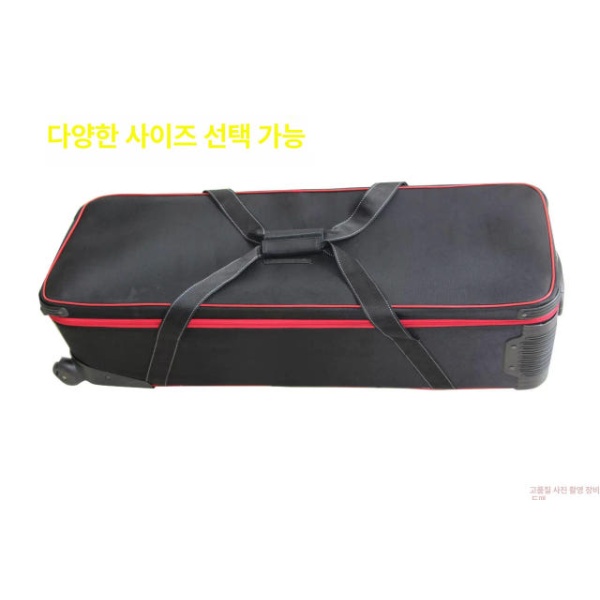 프리미엄 이동식 카메라 조명 촬영 보조가방 여행용캐리어 홈쇼핑캐리어 86cm 레드-라이트바 레드 75cm - 상세 이미지 3