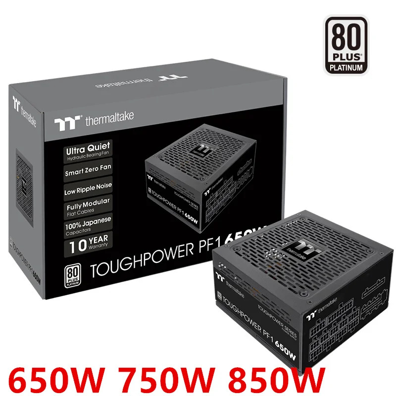Thermaltake Toughp호환ower PF1 650W TTP-650AH2FKP 750W 850W 새 원본 전원공급장치