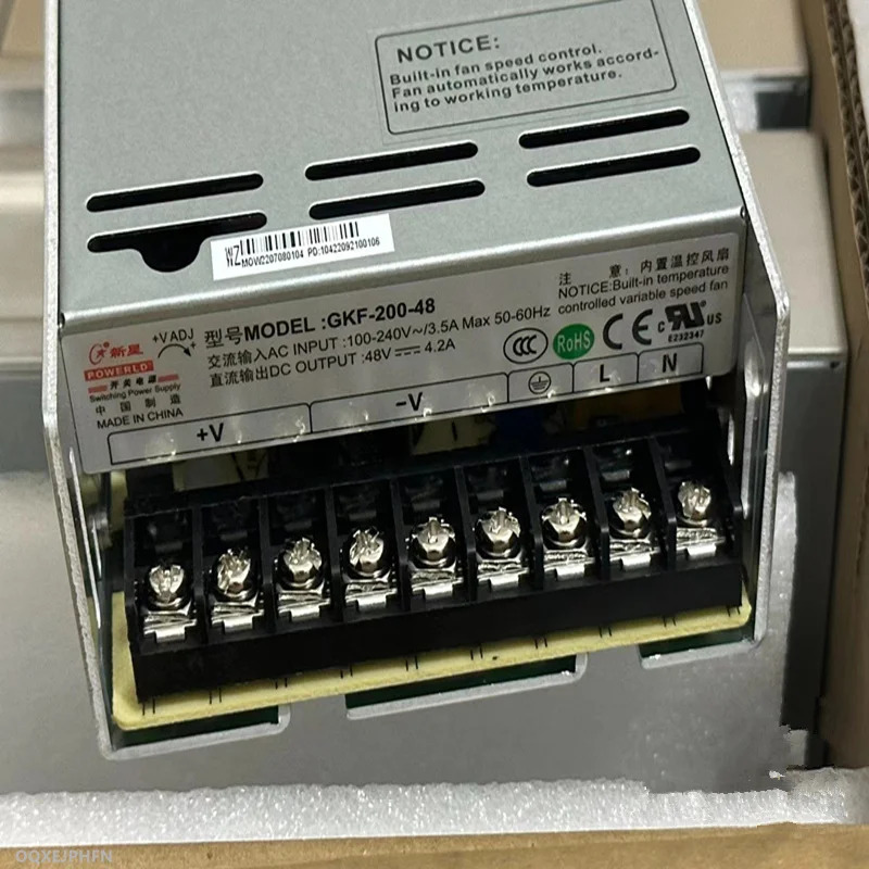 POWERL 48V4.2A 200W GKF-200-48II GKF-200-48새 전원공급장치
