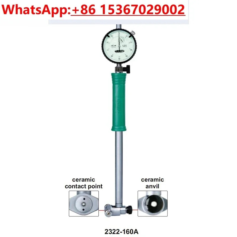 Pengukur lubang ize dengan indikator 다이얼 berukuran 0.01mm