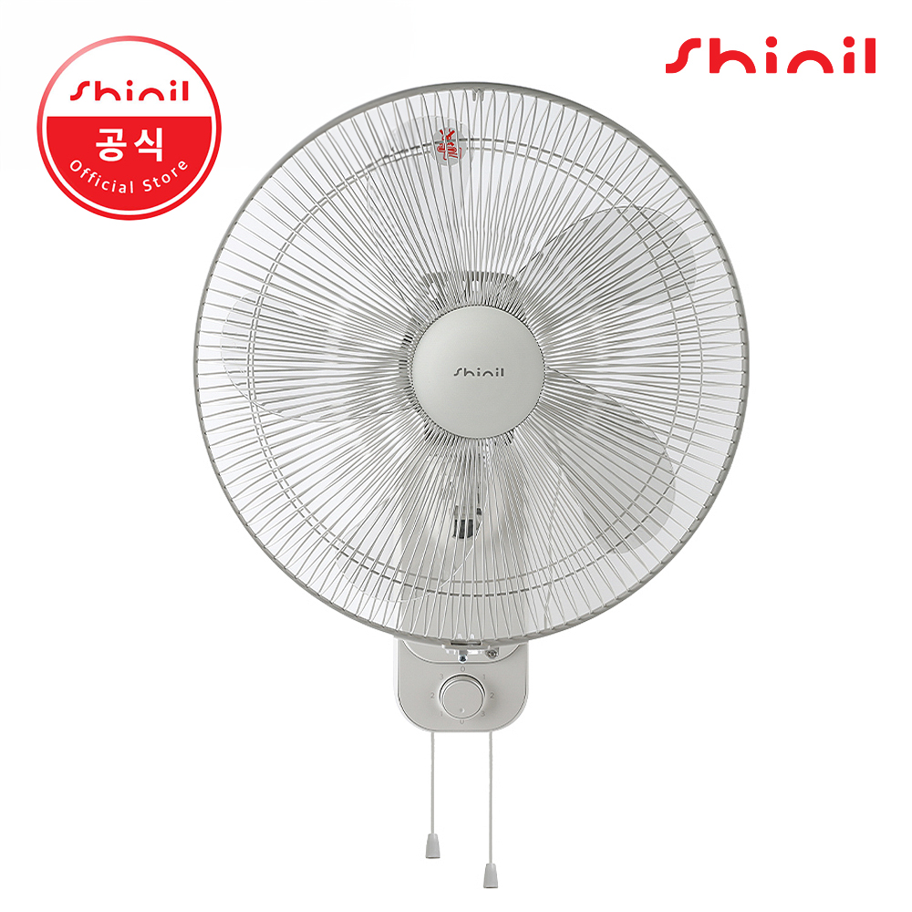 신일 벽걸이 선풍기 5엽날개 벽걸이형 저소음 좌우회전 제품 이미지