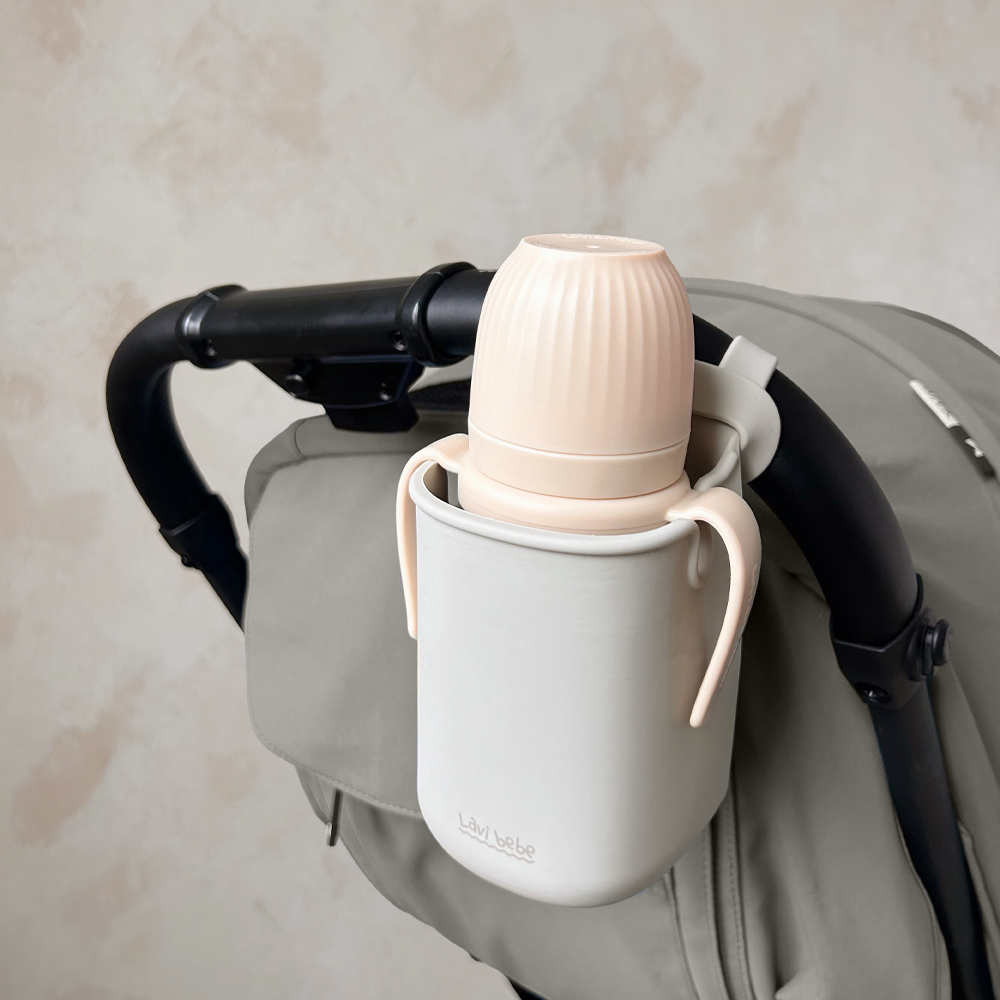 라비베베 실리콘 유모차 컵홀더 유모차용품 스마트폰 거치대 홀더