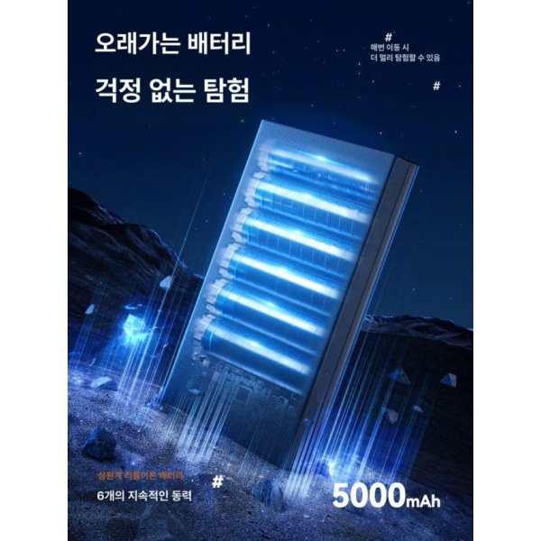 프리미엄 자동 전동 웨건 리모컨 수레 피크닉 카트 오픈형 6 전동 요 블랙 지속판 - 상세 이미지 3